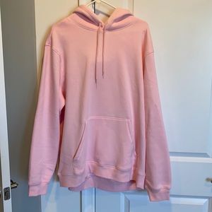 Men’s Oversized Hot Pink Sweatshirt (XL)